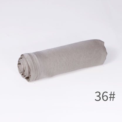Modal Breathable Scarf Womens Solid Color