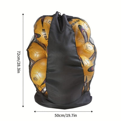 Large-capacity Breathable Mesh Drawstring Backpack
