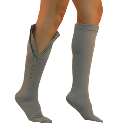 Gradient-compression Leg-slimming And Shaping Compression Calf Socks