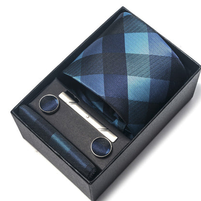 Direct-supply Mens Polyester Yarn-dyed Jacquard Formal Tie