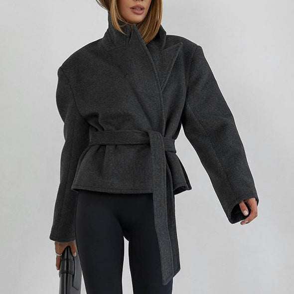 Fashionable Cropped Blazer For Women High-end And Versatile