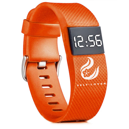 Men's Sports Watch With Silicone Strap