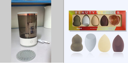 Electric Makeup Brush Cleaner USB Charging