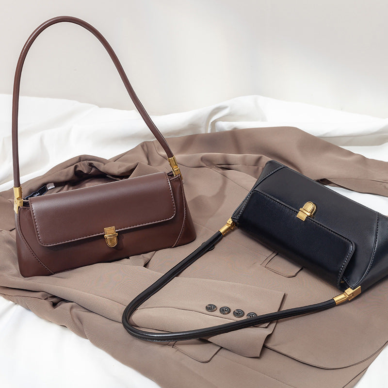 Vintage Baguette Underarm Bag For Women