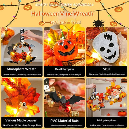 Halloween Pumpkin Lantern Pendants For Decor And Scene Setting