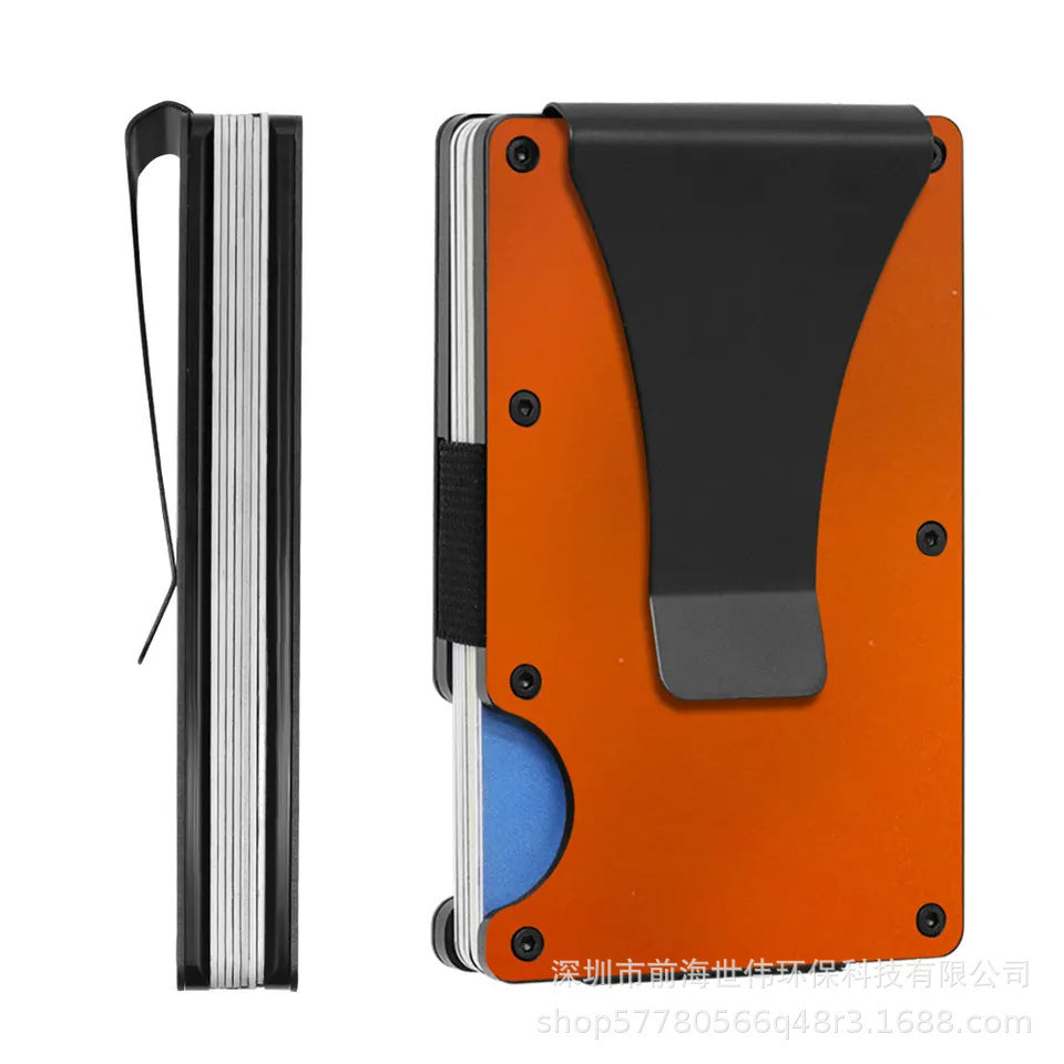 Anti-magnetic And Anti-scan Credit Card Holder With Large Capacity