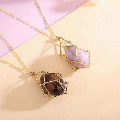 2023 Spring Crystal Pendant Necklace