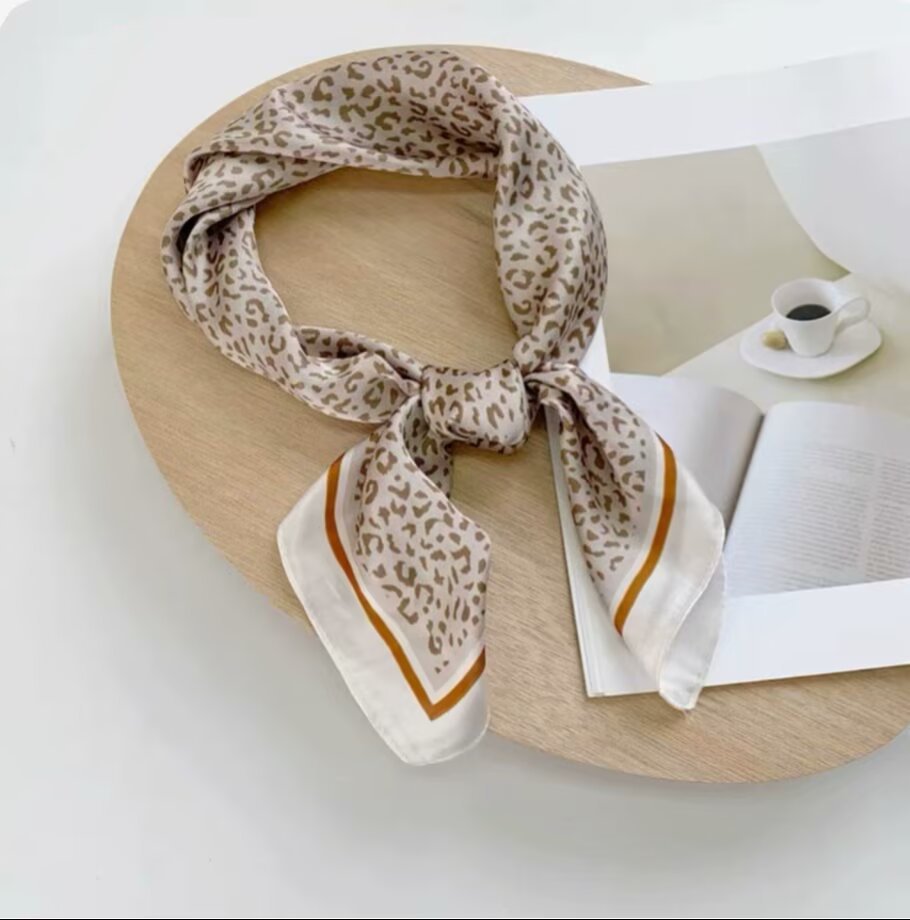 High-end Headscarf Versatile Neck Scarf Hairband Accessory