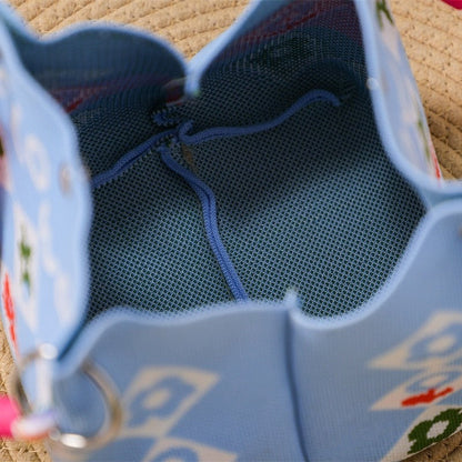 Knitted Tote Bag Commuter-friendly Handbag Simple Style