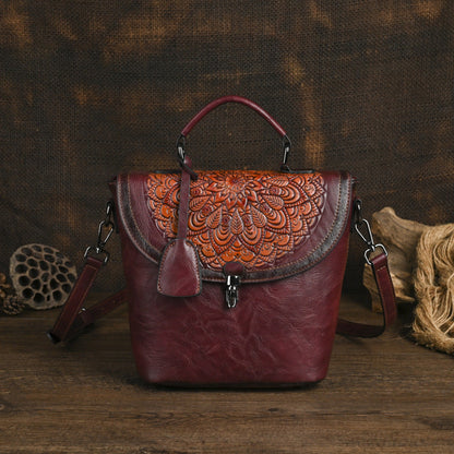 Handheld And Crossbody Versatile Bucket Bag