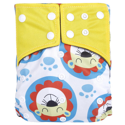 Baby Washable Bamboo Charcoal Cloth Diaper Pants Digital Printing