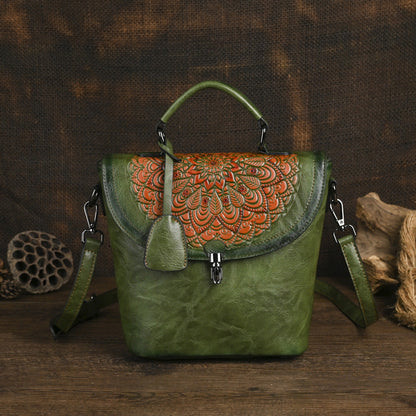 Handheld And Crossbody Versatile Bucket Bag
