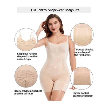 European And American Hot-Selling Spring New Butt-Lifting Seamless Sexy Women's Full-Body Sling Tummy Control Shapewear Body Shaping Clothing