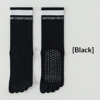 SpringSummer Five-Finger Socks For Yoga And Pilates In Bright Colors For Women
