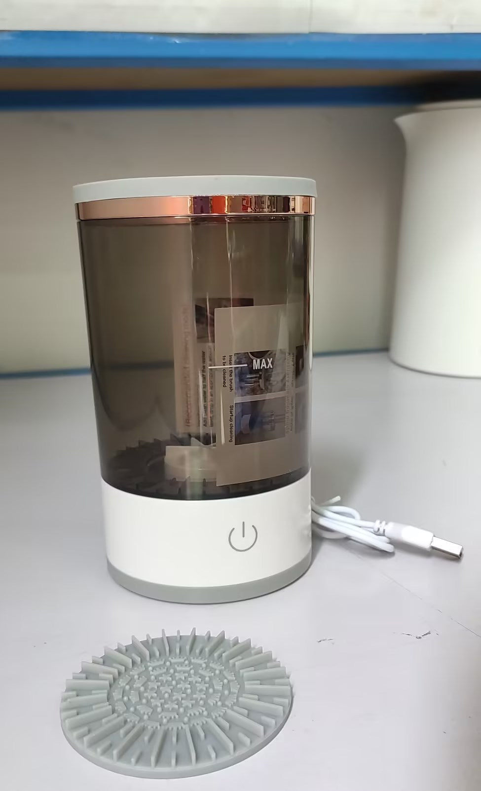 Electric Makeup Brush Cleaner USB Charging