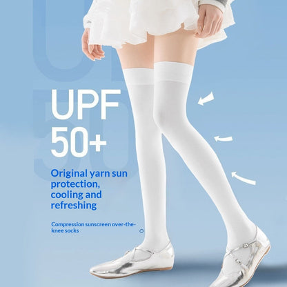 Spring Autumn Compression Stockings With Antislip Design