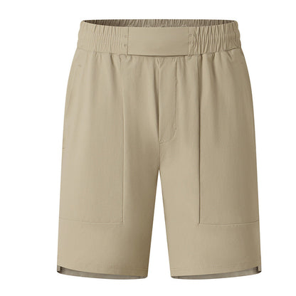 Lulu's New Summer Outdoor Ice Silk Shorts For Men, Quick-Dry Casual Sports Pants For Commuting, Running, And Fitness
