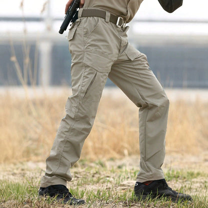 Solid-color Versatile Workwear Pants For Men