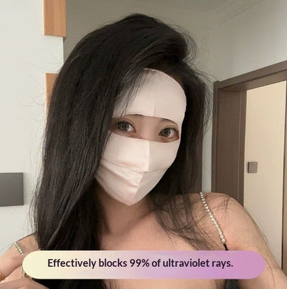 Silk Sun Protection Face Mask Silk For Women