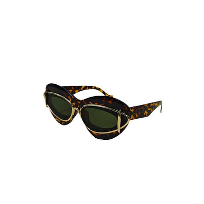 New European And American Fashion Cat-Eye Sunglasses For Women Driving Internet Celebrity Same Style Y2K Small Frame Sunglasses Trendy Sunglas