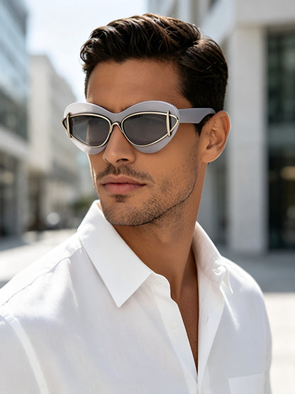 New European And American Fashion Cat-Eye Sunglasses For Women Driving Internet Celebrity Same Style Y2K Small Frame Sunglasses Trendy Sunglas
