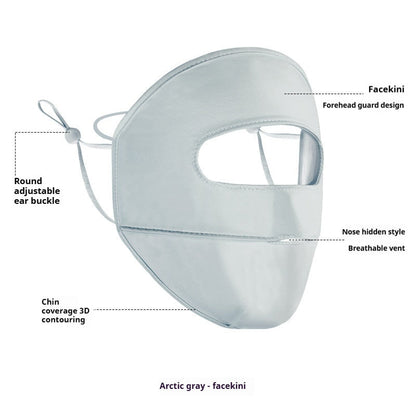 Sunscreen Face Mask For Women Summer UV Protection