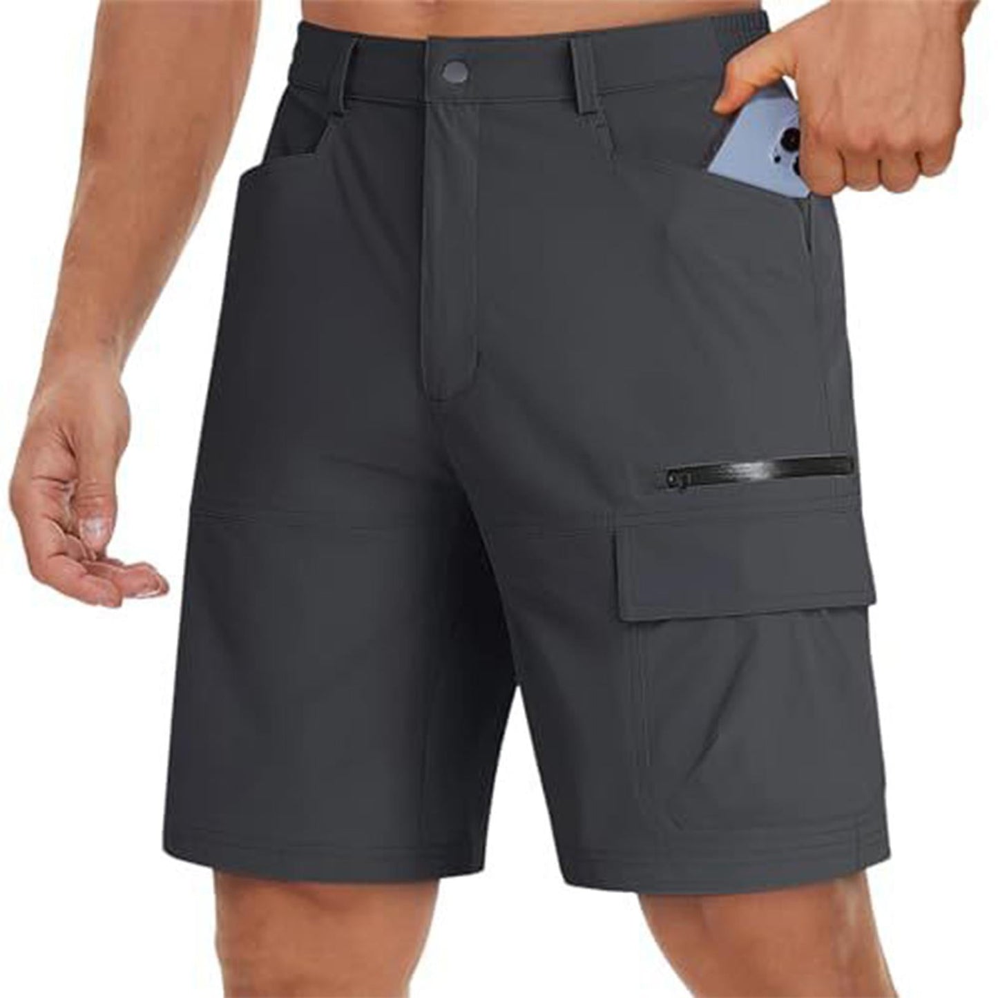 Cross-Border Foreign Trade, Popular New Men's Summer Work Shorts With Multiple Pockets, Outdoor Travel Pants, Wholesale In Stock