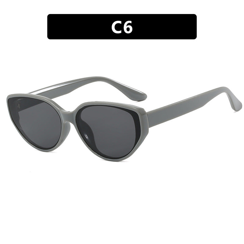 Street-style Cat-eye Retro Sunglasses For Women
