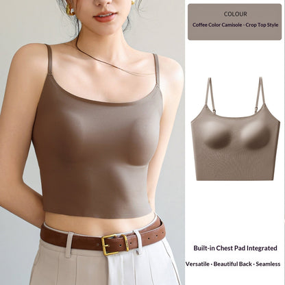 Flawless Liquid Foundation Womens Underwear Skin-tone Vest