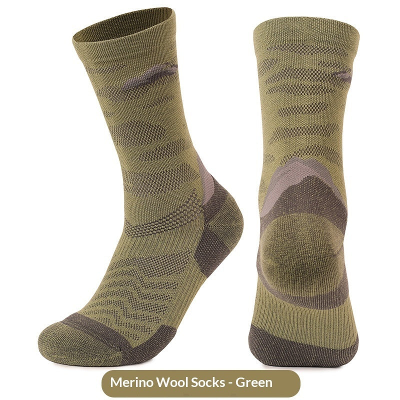 SpringSummer Thin Wool Socks For Men And Women