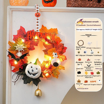 Halloween Pumpkin Lantern Pendants For Decor And Scene Setting