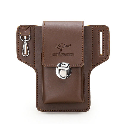 Men's Waist Bags Are Ideal For Office Workers To Store Cigarette Cases And Hang Keys