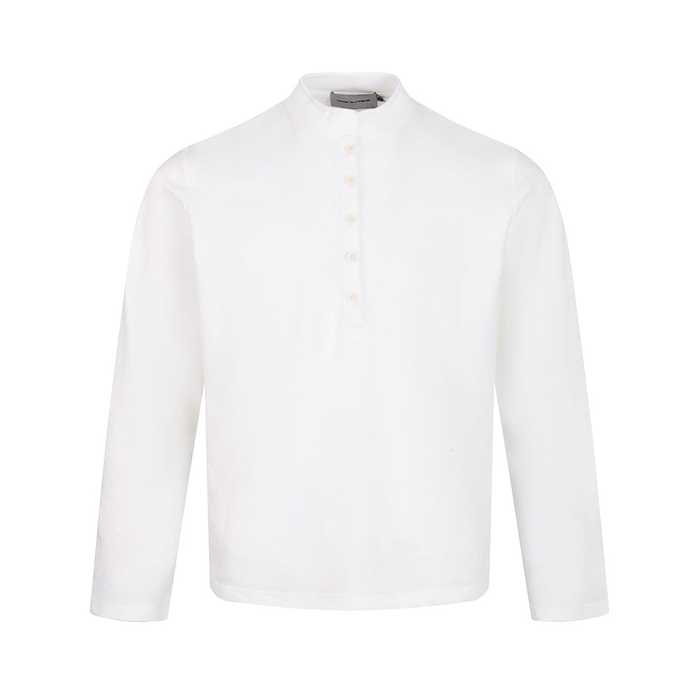 Commuter-style Versatile Lightweight Relaxed-fit Long-sleeve