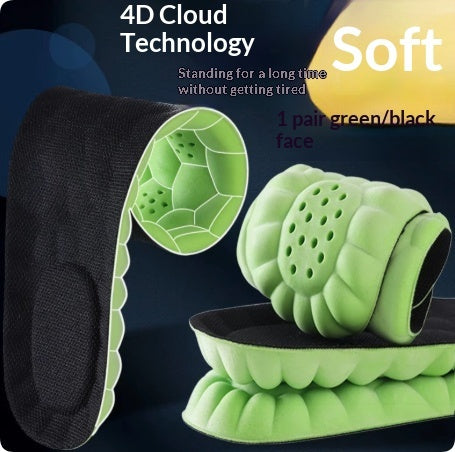 Poop-feel Odor-resistant Comfortable Breathable And Sweat-absorbing Insoles For Long Periods Of Standing And Sports