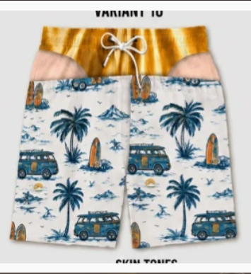 Loose-fitting Beach Pants Casual Vacation Shorts