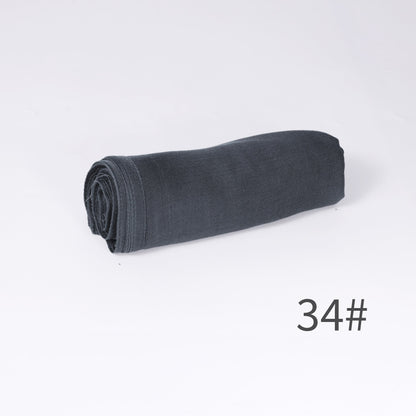Modal Breathable Scarf Womens Solid Color