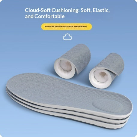 Poop-feel Odor-resistant Comfortable Breathable And Sweat-absorbing Insoles For Long Periods Of Standing And Sports
