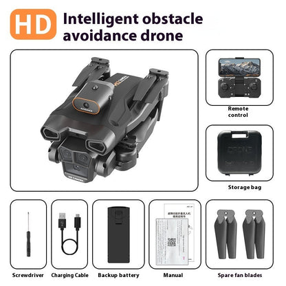 UAV Three-side Obstacle Avoidance Remote Control HD Aerial Photography Four-axis