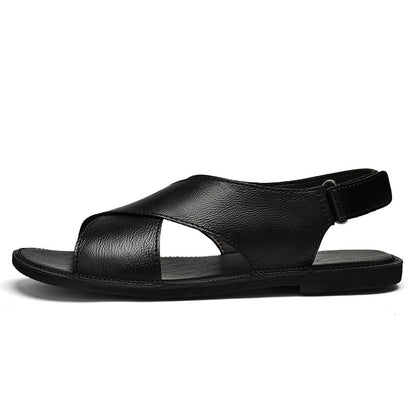 Men's Outdoor Beach Casual Sandals - Lightweight Summer Slip-On Footwear for Walking and Vacation