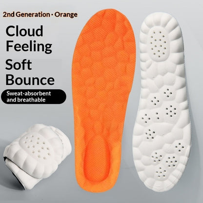 Poop-feel Odor-resistant Comfortable Breathable And Sweat-absorbing Insoles For Long Periods Of Standing And Sports