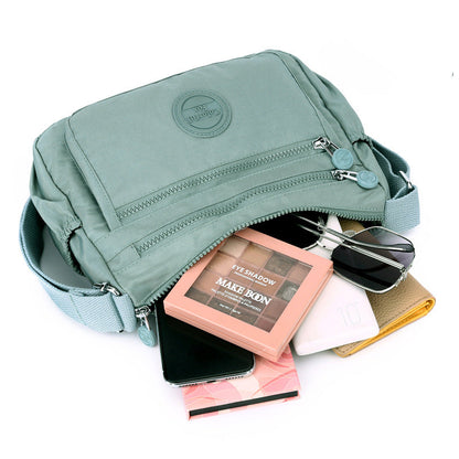 Colorful Fox New Large Capacity Women Shoulder Bag Outdoor Casual Water-repellent Multi-layer Crossbody Bag Fashion