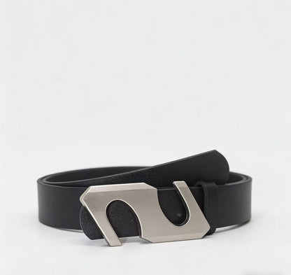 Retro Rad Brown Wide Leather Belt With A Premium Feel