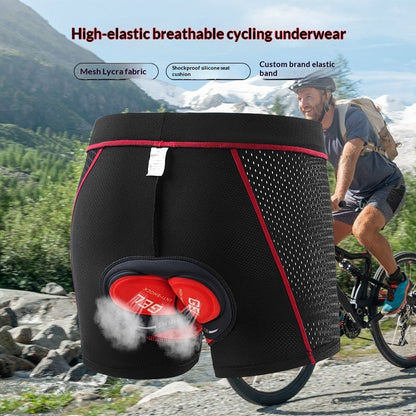 Thickened Silicone Shock-absorbing Seat Cushion Pants