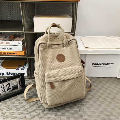Retro Fashion Backpack For Men And Women