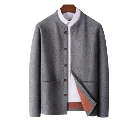 Middle-aged and Elderly Long Sleeve Button Top
