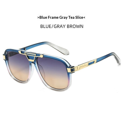 Womens UV-Protective Stylish Dual-Beam Sunglasses