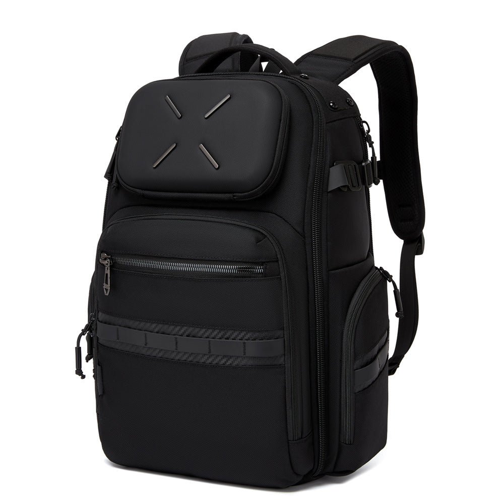 Mens Backpack Large-Capacity Water-Resistant Laptop Bag