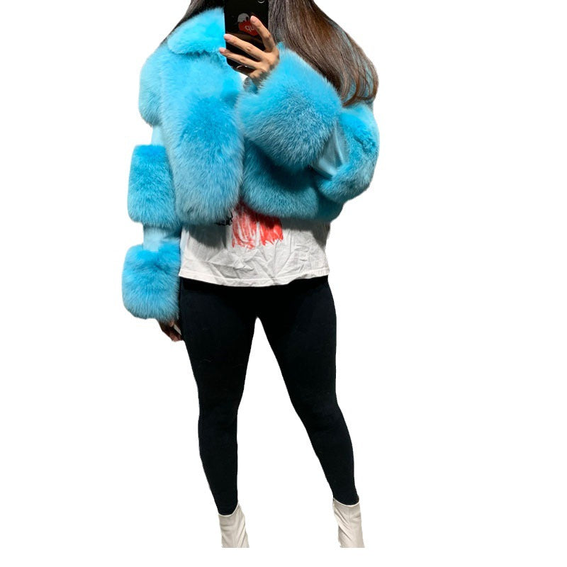 European And American Fur Coat Women's Clothing