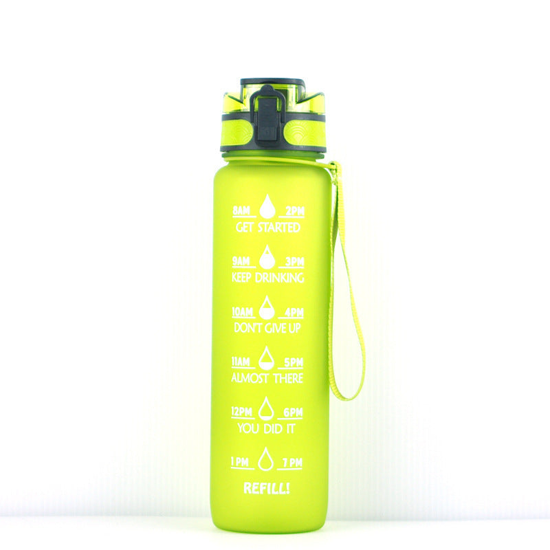 1000ml Transparent Kawaii Water Bottle with Infuser