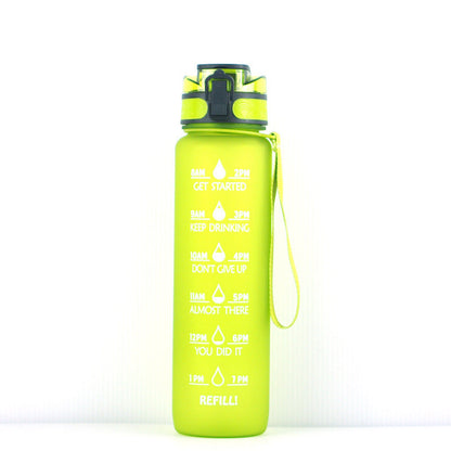 1000ml Transparent Kawaii Water Bottle with Infuser